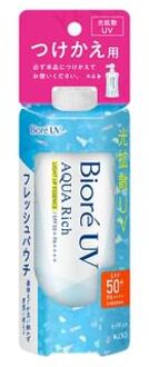 Biore UV Aqua Rich Light Up Essence SPF 50+ PA++++ 120g Pouch Refill