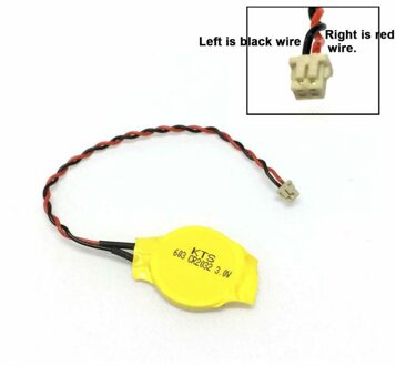 BIOS CMOS battery CR2032 voor Acer HP Lenovo Dell, 2-pin stekker - small