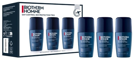 Biotherm Deodorant Biotherm Homme 48H Day Control Roll On Deo Trio 3 x 75 ml