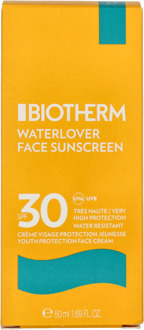 Biotherm Waterlover Face Sunscreen Cream SPF3050 ml. - One Size