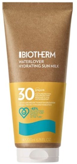 Biotherm Waterlover Hydrating Sun Milk Tube Spf30 200 Ml For Unisex