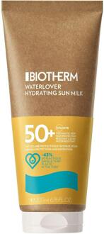 Biotherm Waterlover Hydrating Sun Milk Tube Spf50+ 200 Ml For Unisex