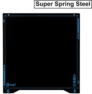 BIQU SSS B1 Super Spring Steel Sheet Heatbed Platform 310*310 235*235 Steel Plate PEI 3D Printer Parts For ender-3 cr10 I3 mega