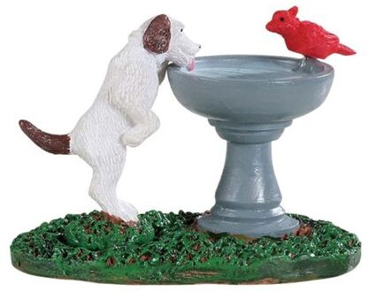 Bird Bath Dog Fountain