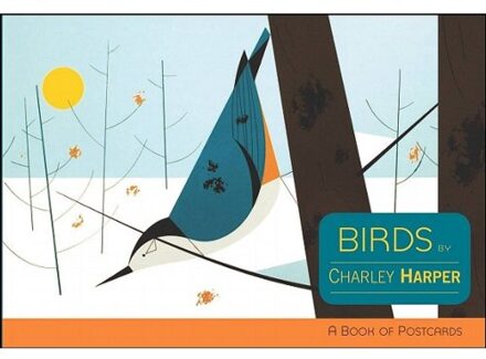 Birds by Charley Harper Book of Postcards Aa628