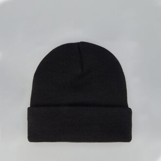 Birds of Prey Logo Beanie With Embroidery - Black