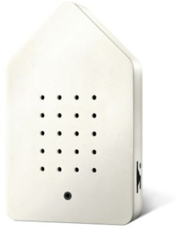 Birdy Box Jesmonite vogelgeluiden met sensor Wit