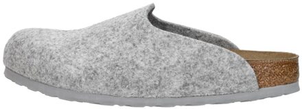 Birkenstock Amsterdam Wool Licht Grijs Lichtgrijs - 37