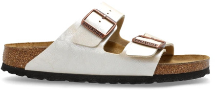 Birkenstock Arizona 1009921, Vrouwen, Beige, Slippers maat: 39 EU