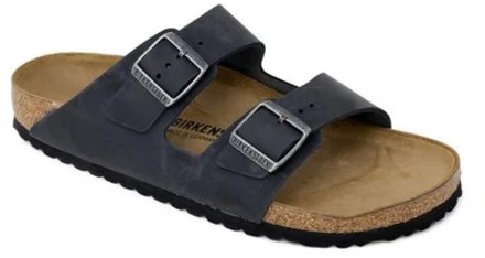 Birkenstock Arizona 552113, Vrouwen, Zwart, Slippers maat: 38 EU