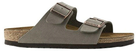 Birkenstock Arizona BFBC Stone Narrow Heren Slippers - Stone - Maat 45