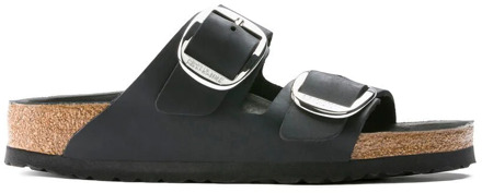 Birkenstock Arizona big buckle dames sandaal Zwart - 36