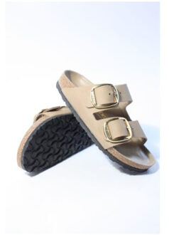 Birkenstock Arizona big buckle slippers Taupe - 39