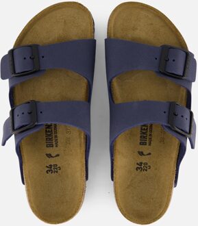 Birkenstock Arizona Blauwe Slippers Jongens 35