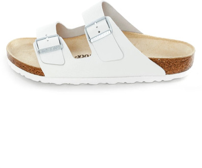 Birkenstock Arizona Bs Slippers Birkenstock , Wit , Heren - 41