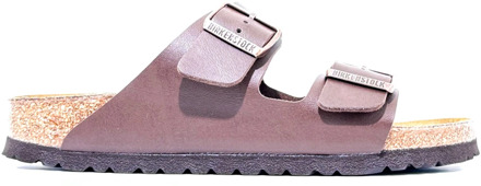 Birkenstock Arizona - Comfort slippers - Heren - Dark Brown BF -  - Maat 42