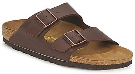 Birkenstock Arizona - Comfort slippers - Heren - Dark Brown BF -  - Maat 43