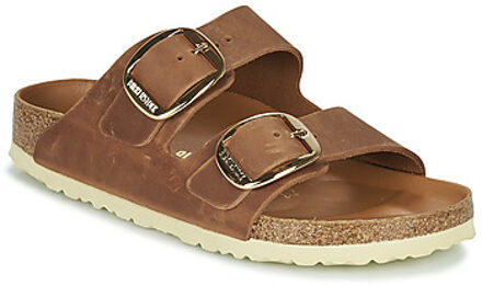 Birkenstock Arizona Dames Slippers Small fit - Cognac - Maat 41