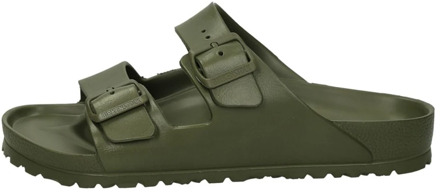 Birkenstock Arizona EVA Khaki Reg Heren Slippers - Khaki - Maat 41