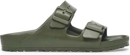 Birkenstock Arizona EVA Khaki Reg Heren Slippers - Khaki - Maat 41