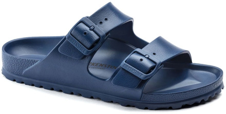 Birkenstock Arizona EVA Navy Reg Heren Slippers - Navy - Maat 45