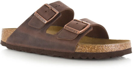 Birkenstock Arizona FL Narrow Unisex Slippers - Habana - Maat 44
