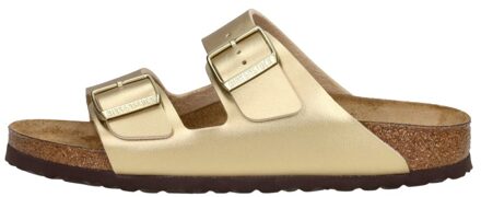 Birkenstock Arizona Gold narrow Birko-Flor - Gold - Maat 37