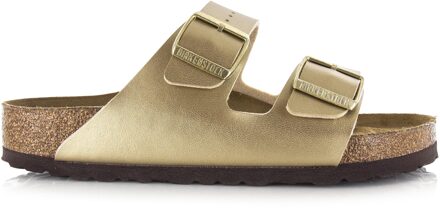 Birkenstock Arizona | gold platte sandalen dames Goud - 36