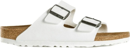 Birkenstock Arizona Slipbestendige Sandalen Birkenstock , White , Dames - 41 EU