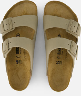 Birkenstock Arizona Slippers beige Synthetisch - 50
