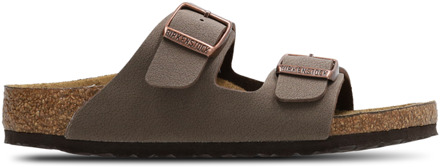 Birkenstock Arizona Slippers en Sandalen Peuter - Bruin - Maat 35 - Nubuck Brown