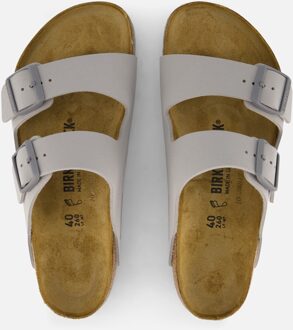 Birkenstock Arizona Slippers grijs Imitatieleer - 45,44,43,42,41,47,46