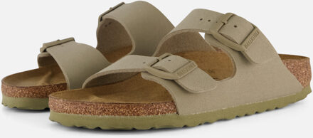 Birkenstock Arizona Slippers groen Imitatieleer - 36,37,38,39