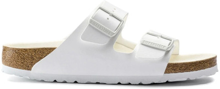 Birkenstock Arizona Slippers wit Imitatieleer - 41,37,38,39,40