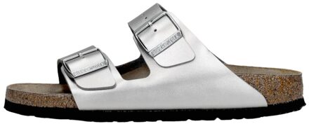 Birkenstock Arizona slippers zilver - Maat 41