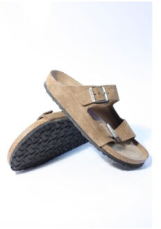 Birkenstock Arizona soft slippers Bruin - 44