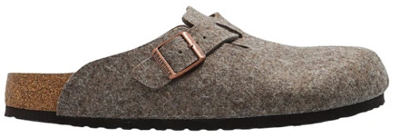 Birkenstock Boston pantoffels grijs - Maat 40