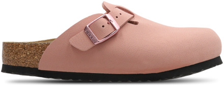 Birkenstock Boston Slippers en Sandalen Peuter - Roze - Maat 34 - Nubuck Pink