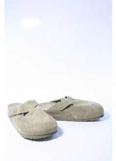 Birkenstock Boston soft slippers Groen - 36