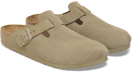 Birkenstock Boston Suède Slippers Senior - 44