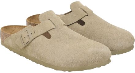 Birkenstock Boston Suède Slippers Senior - 45