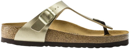 Birkenstock Dames Sandalen Gizeh BS Gold (regular) - Goud - Maat 37