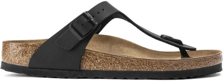 Birkenstock Gizeh Dames Slippers Regular fit - Black - Maat 38