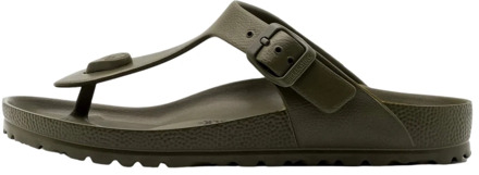 Birkenstock Gizeh EVA Khaki Regular Unisex Slippers - Khaki - Maat 41