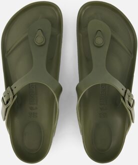 Birkenstock Gizeh EVA Khaki Regular Unisex Slippers - Khaki - Maat 42