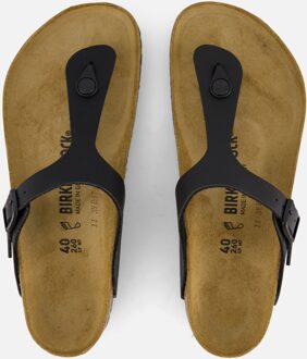 Birkenstock Gizeh - Slippers - Black - Regular - Maat 43