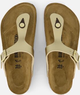 Birkenstock Gizeh slippers goud - Maat 43