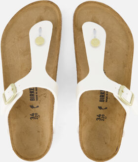 Birkenstock Gizeh Slippers wit Synthetisch - 30,31,32,33,34,35,36,37