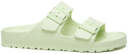 Birkenstock Groene Arizona Dames Sandalen Birkenstock , Green , Dames - 40 Eu,41 Eu,38 EU