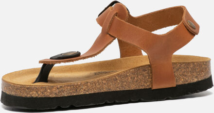 Birkenstock Hush Puppies Sandalen cognac - Maat 28